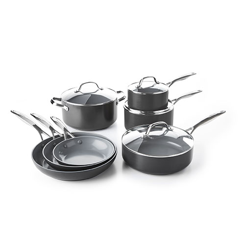 Valencia Pro 11pc Ceramic Nonstick Cookware Set
