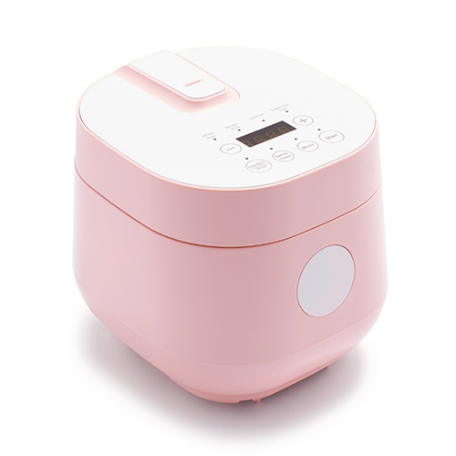 Go Grains Healthy Ceramic Rice Cooker, Pink