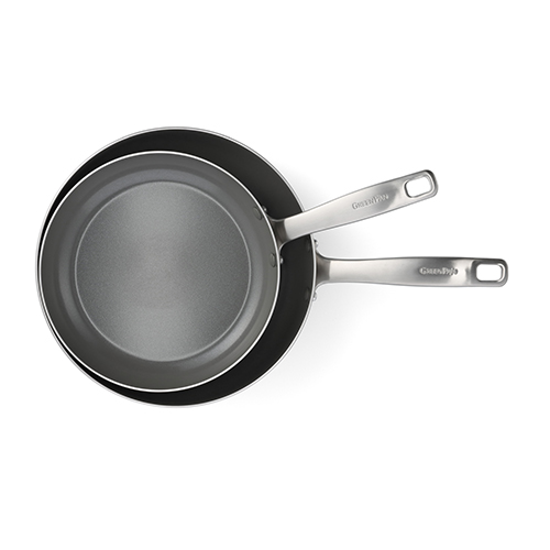 Chatham 8" & 10" Tri-Ply Stainless Steel Nonstick Fry Pan Set