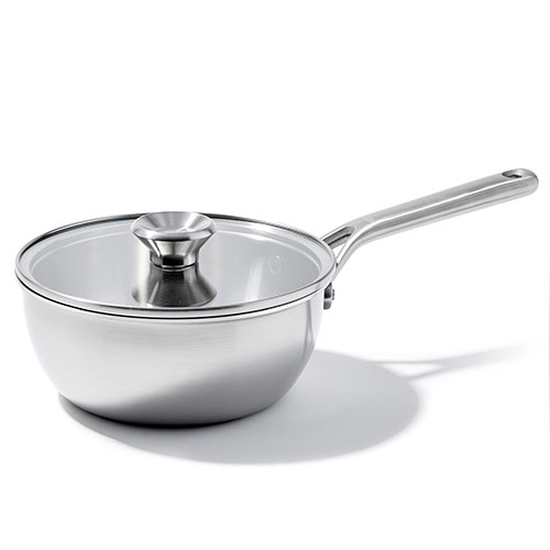 Mira Tri-Ply Stainless Steel 3.57qt Chef's Pan