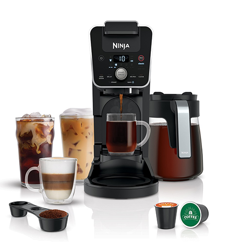 DualBrew Coffeemaker for Pods or Grounds