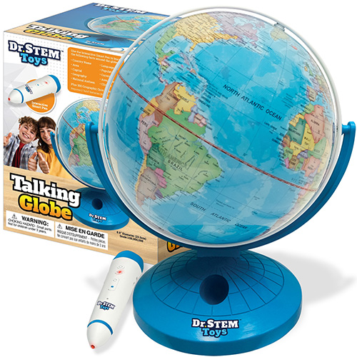 Talking Globe w/ Interactive Stylus, Ages 6+ Years