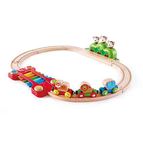 Music and Monkeys Railway Set, Ages 18+ Months