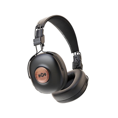 Positive Vibration Frequency Over-Ear Headphones, Signature Black