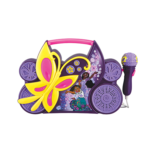 Disney Encanto Sing-Along Boombox w/ Microphone, Ages 3+ Years