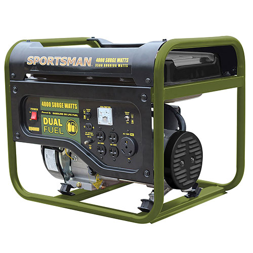 Sportsman 4000 Surge Watt Portable Dual Fuel Generator