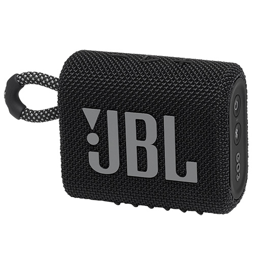 GO 3 Waterproof Portable Bluetooth Speaker, Black