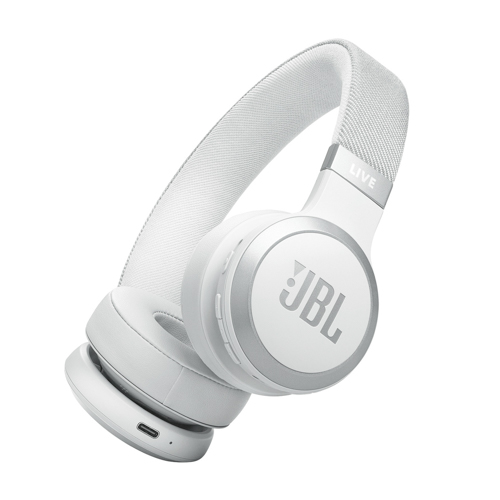 Live 670NC True ANC Wireless On Ear Headphones, White