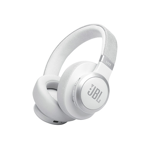 Live 770NC True ANC Wireless Over Ear Headphones, White