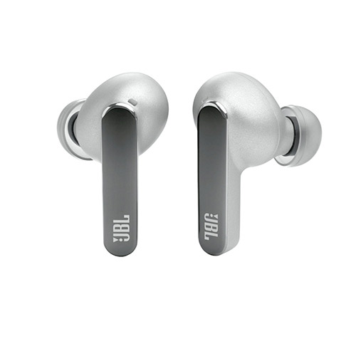 Live Pro 2 True Wireless Noise Cancelling Earbuds, Silver