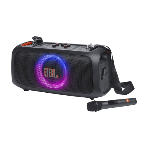 PartyBox On-The-Go Essential Portable Party Speaker w/ Lights & Mic
