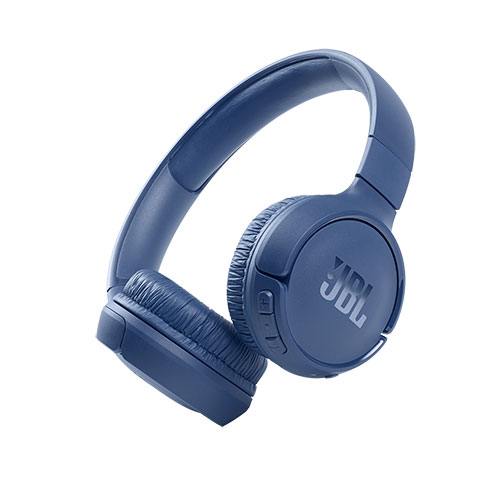 Tune 510BT Wireless Headphones w/ Pure Bass Sound, Blue