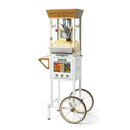 Candy & Snack Dispensing Popcorn Cart
