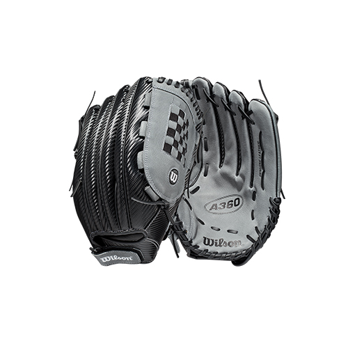 2021 A360 14" Slowpitch Softball Glove, Right Hand Thrower